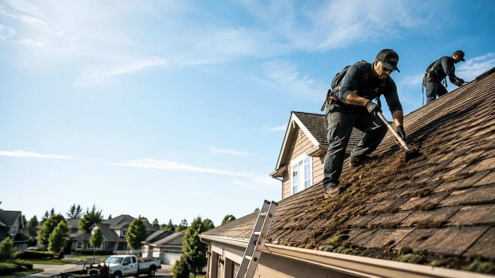 Roof Moss Removal in Scotia, CA near me